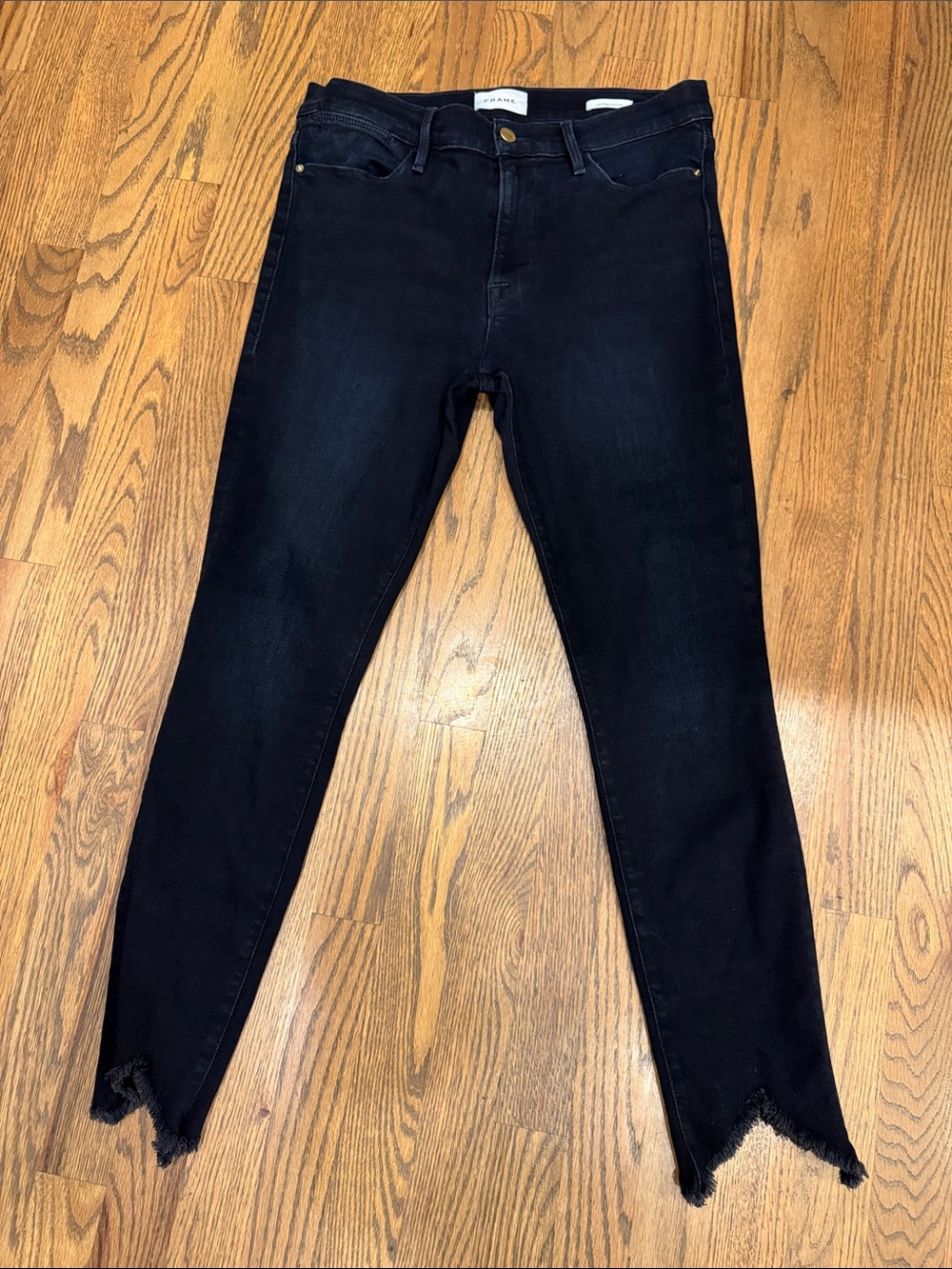 Frame Le High-Rise Skinny Jeans 31 like new - Picture 2 of 3